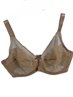 Wacoal Womens Size 38D Full Figure Underwire Bra Style 855186 Retro Chic